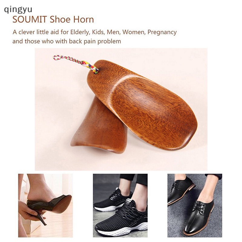 1 Dụng Cụ Hỗ Trợ Mang Giày Bằng Sừng Dài Tự Nhiên