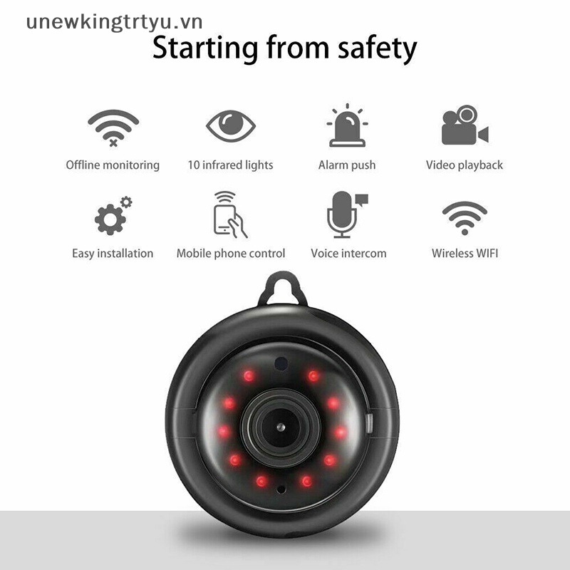 Camera Giấu Trong Đêm Kết Nối WiFi UNE HD 1080P V380