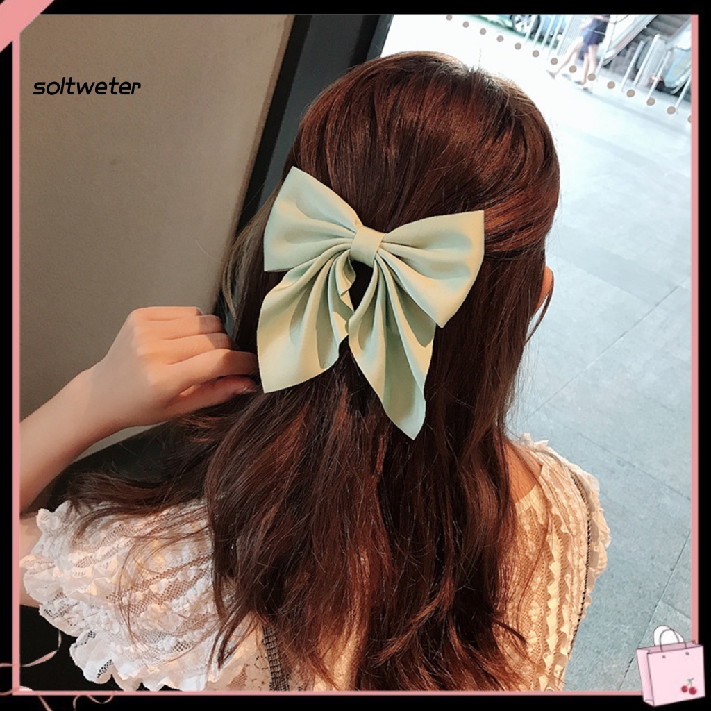 Kẹp Tóc Hình Nơ Dễ Thương Thời Trang Cho Bé Gái