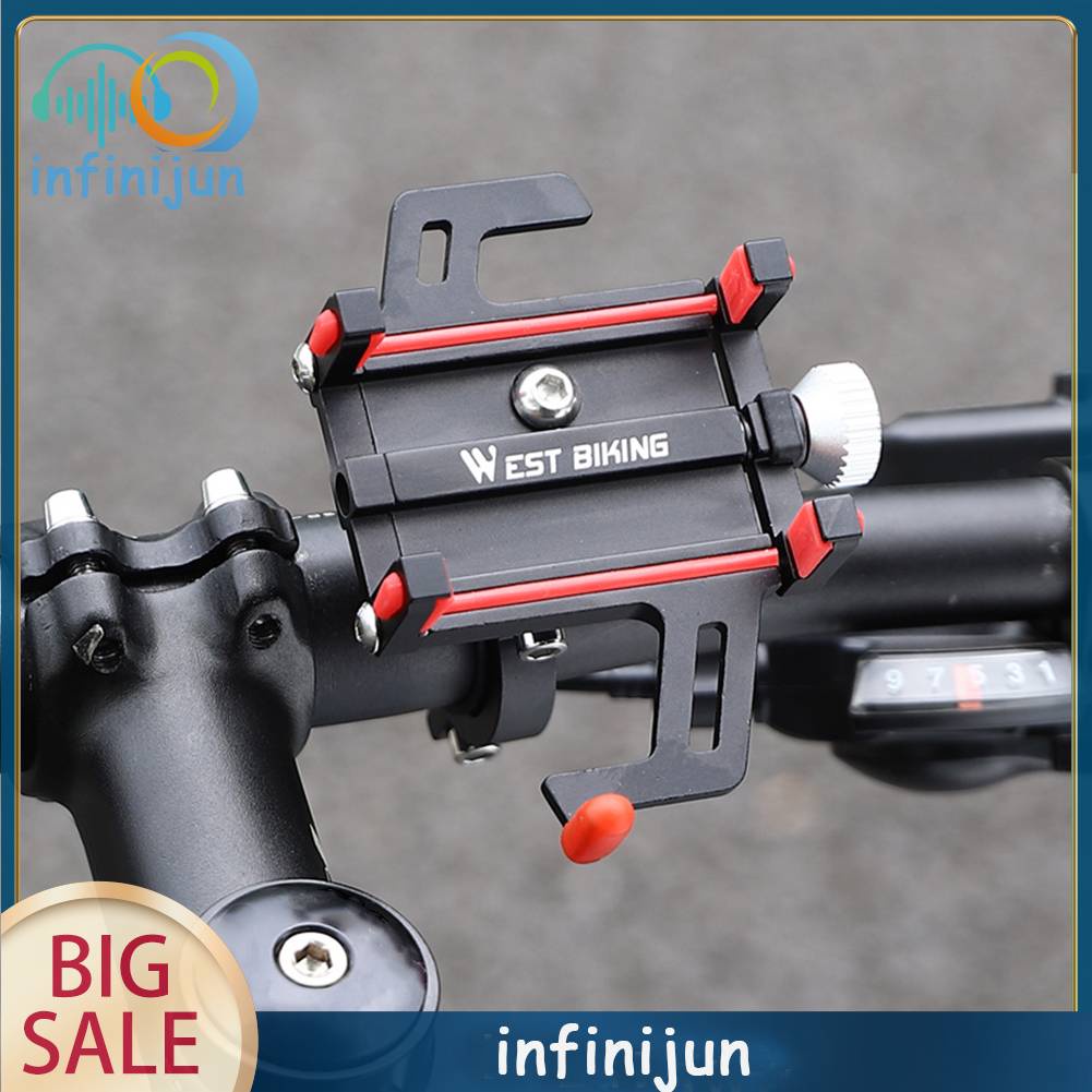 Giá Đỡ Điện Thoại Di Động Năm Chân GPS Gắn Xe Đạp Cho Tất Cả Các Dòng Điện Thoại