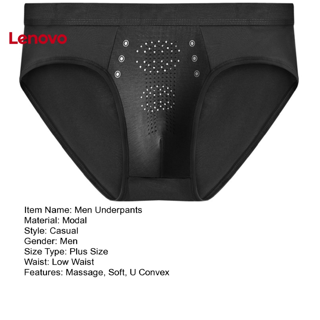 Quần Lót Hoa Hướng Dương Khoét Lỗ Nhỏ Siêu Co Giãn Thoáng Khí Lưng Thấp Chống Tĩnh Điện Màu Trơn Kích Thước Lớn Cho Nam