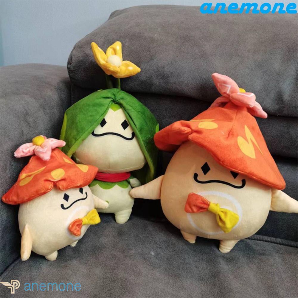 ANEMONE Thú Nhồi Bông Hình Động Vật Hoạt Hình Mềm Mại Trang Trí Phòng