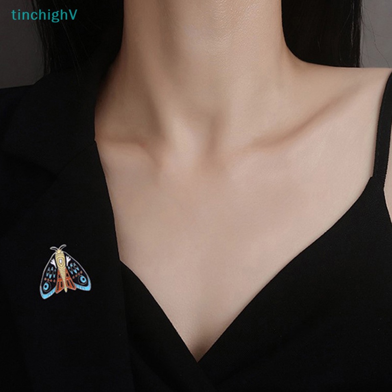 [TinchighV] Ghim Cài Áo Hình Bướm / Ong / Hoa Lily Tùy Chỉnh Thung Lũng Màu Đen Quà Tặng Cho Bạn Bè [Mới]