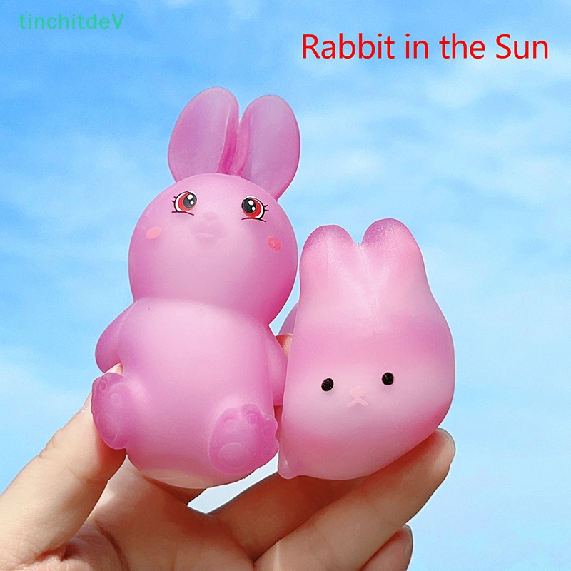 [TinchitdeV] Đồ Chơi Squishy Hình Thỏ Dễ Thương Đổi Màu Giảm Căng Thẳng