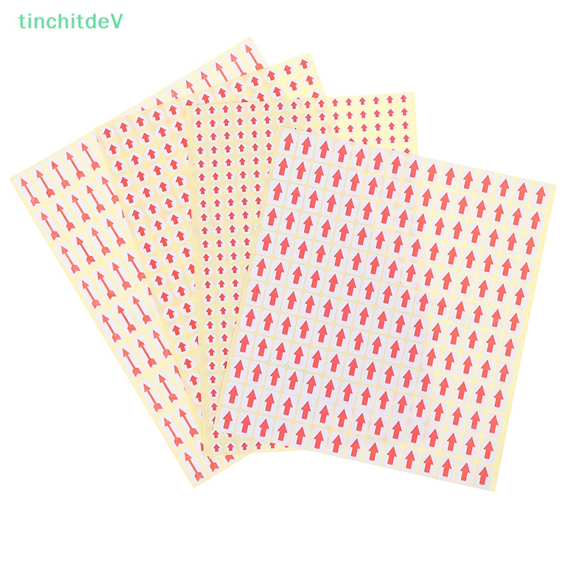 [TinchitdeV] Set 15 Tấm Nhãn Dán Đánh Dấu Hình Mũi Tên Tròn Nhỏ Có Thể Tháo Rời [Mới]