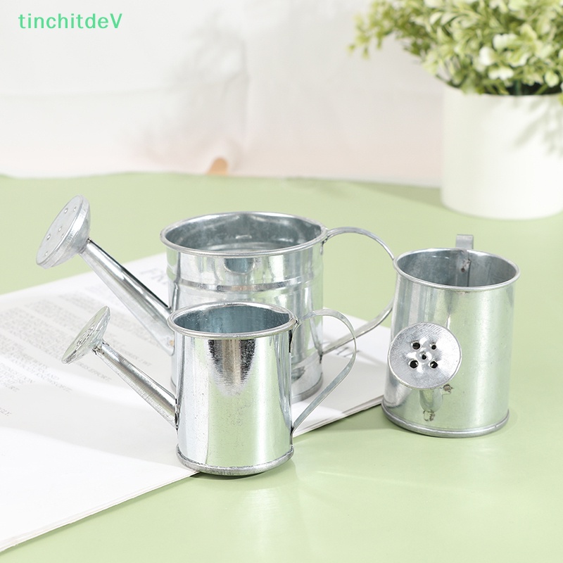 [TinchitdeV] Bình Tưới Nước Nhỏ Xinh Bằng Kim Loại Trang Trí Nhà Búp Bê