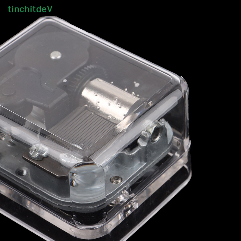 [TinchitdeV] Hộp Nhạc Bằng Acrylic Thủ Công Sáng Tạo Có Thể Chuyển Động Bằng Tay Trang Trí Sinh Nhật [Mới]