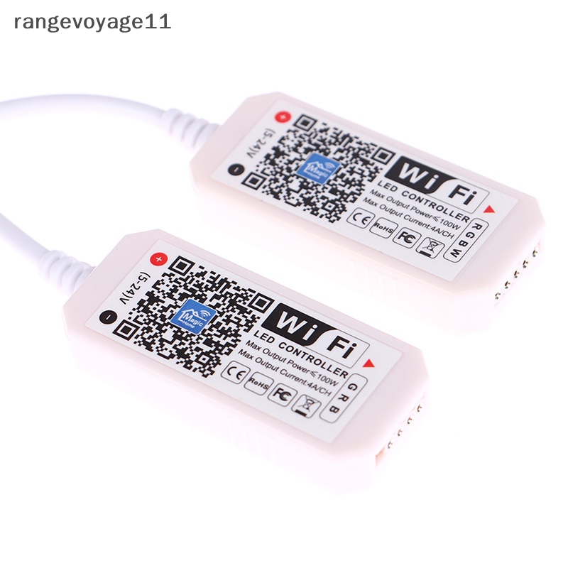 Bộ Điều Khiển Dải Đèn LED DC 12V 24V Kết Nối Bluetooth WIFI RGB RGBW Android IOS