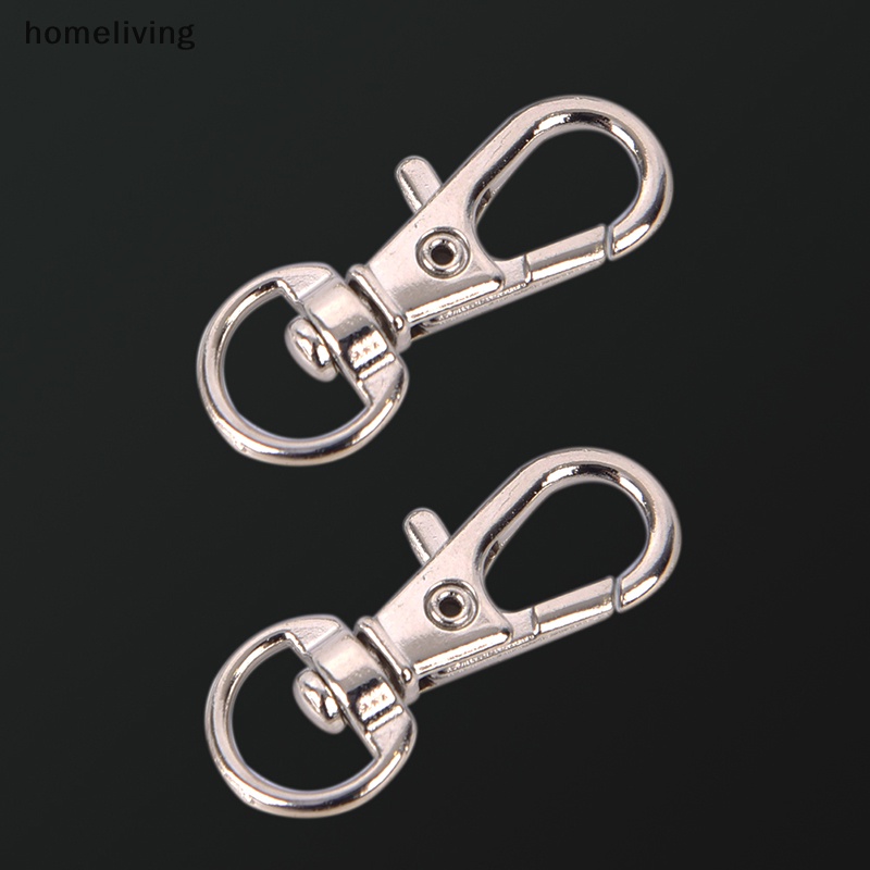 Set 10 Móc Khóa Mini Bằng Hợp Kim Nhôm Tiện Dụng