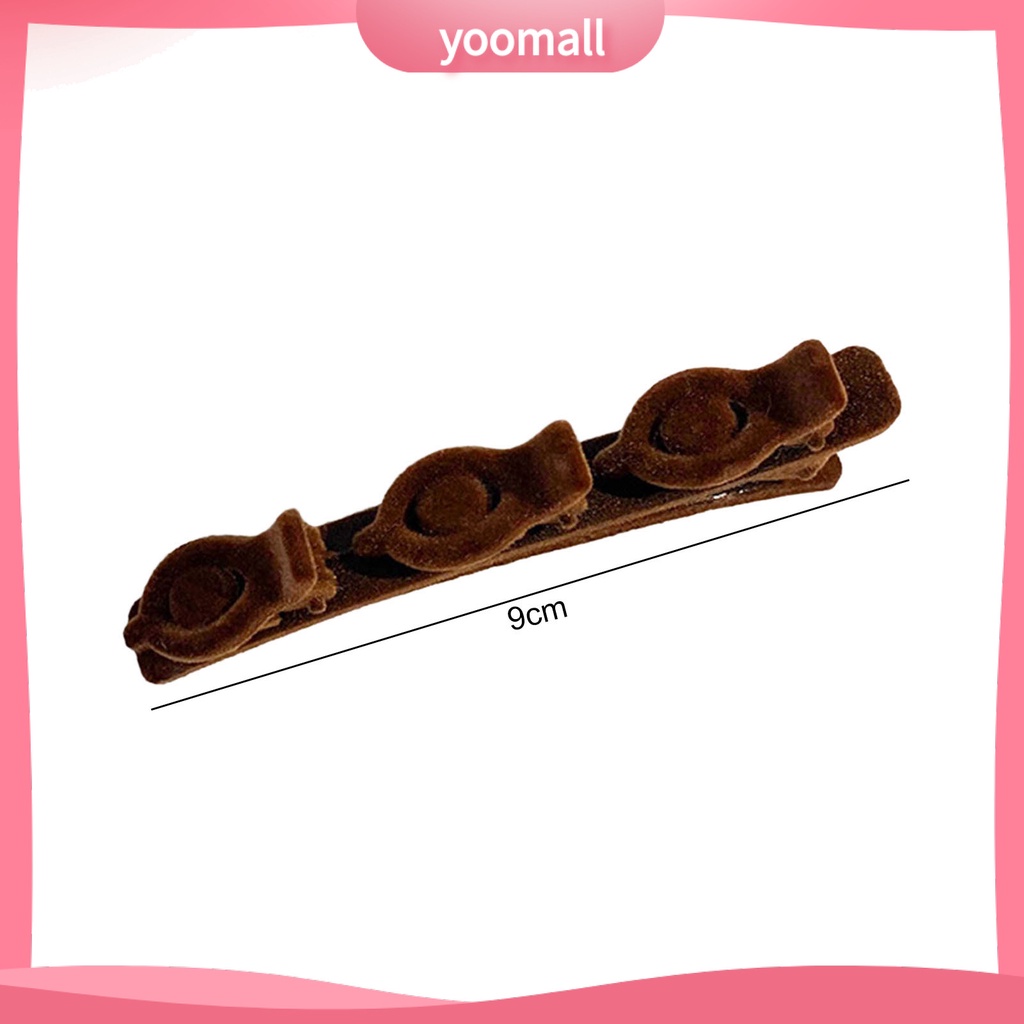 Kẹp Tóc Hai Lớp Phong Cách Hàn Quốc Thanh Lịch Đơn Giản