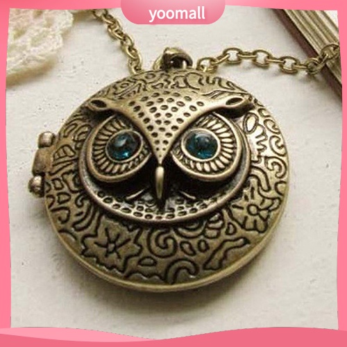 Vòng cổ Hợp Kim Mặt Hình Cú Đính Đá Xinh Xắn Cho Nữ