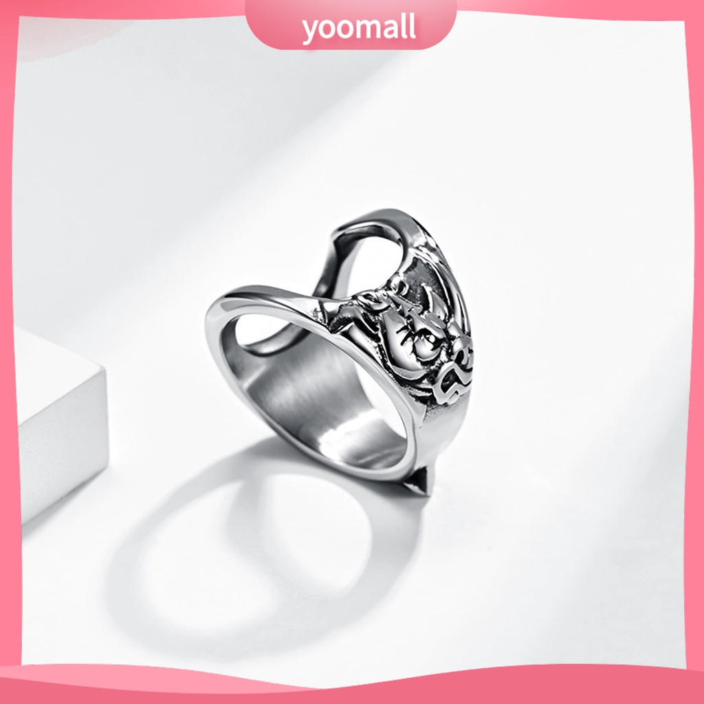 Nhẫn Mở Nắp Chai Bằng Thép Titan Tinh Tế Chống Biến Dạng