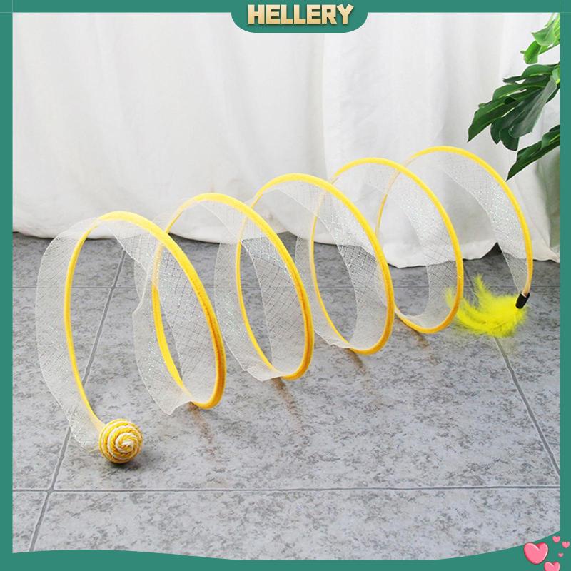 Đường Hầm Lưới Co Giãn Gấp Gọn Tiện Dụng Cho Mèo Cưng