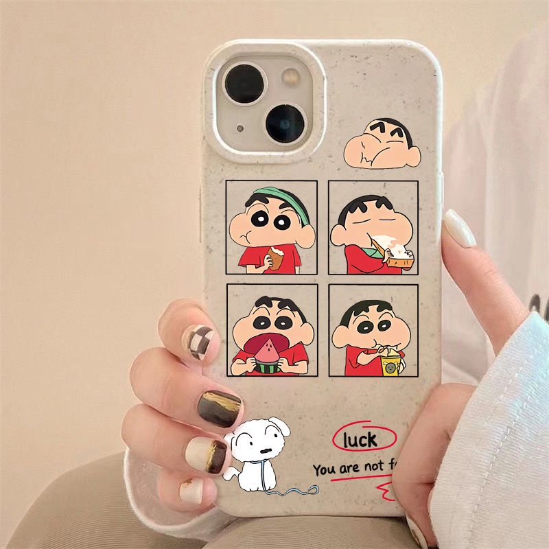 Ốp Lưng Bé Shin Ngộ Nghĩnh Nhiều Mẫu Mã Cho Điện Thoại Iphone12 13 1114pro7 8Pmax 2WUO