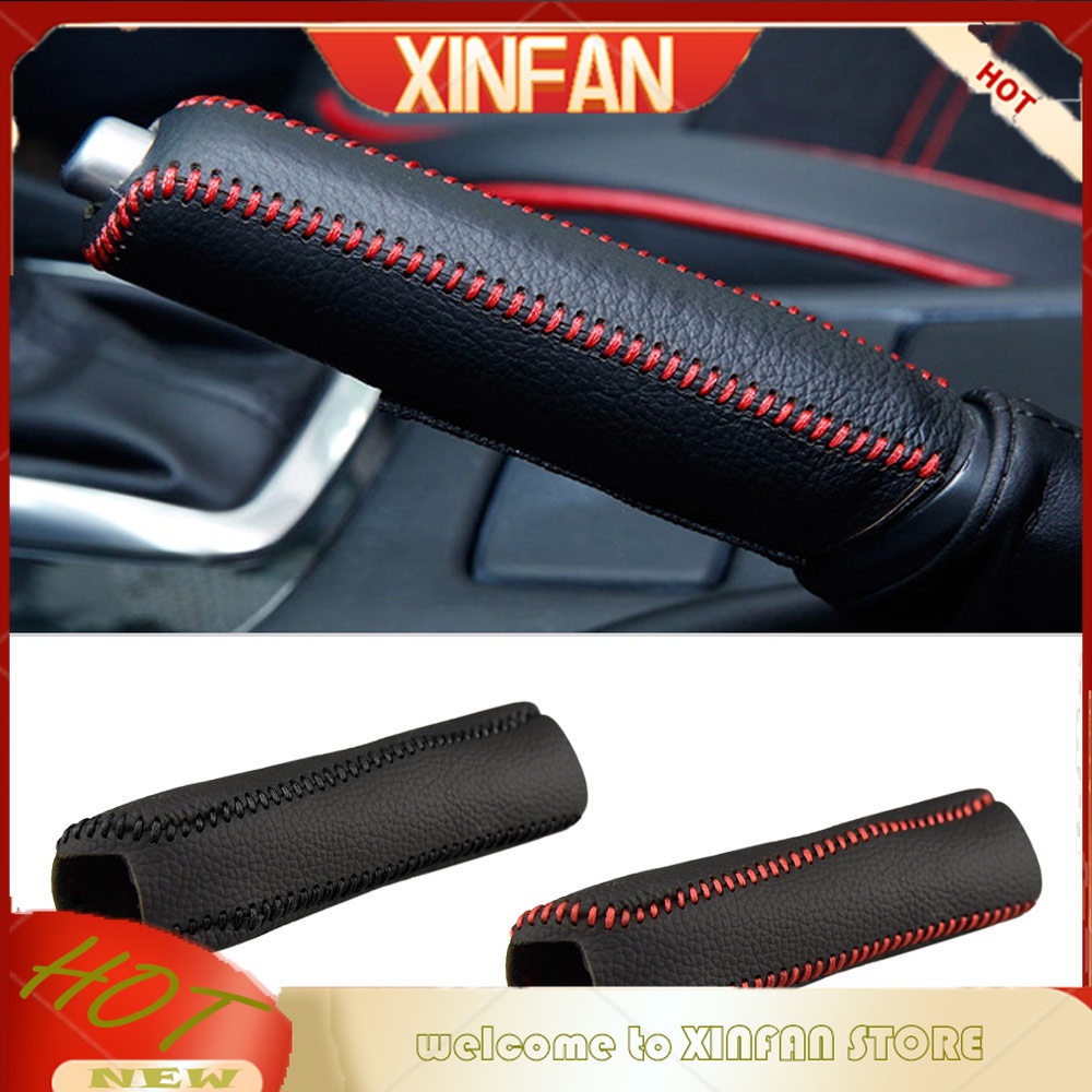 Bao Da Giả Bọc Phanh Tay / Cần Gạt Số Cho Honda CITY Civic 2017 CRV BRV HRV JAZZ Accord 2003-2007 Jade