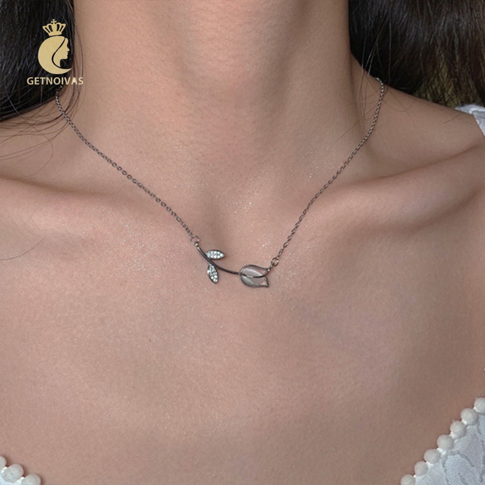 GETNOIVAS Vòng cổ Mạ Điện Sáng Bóng Cá Tính Hợp Thời Trang