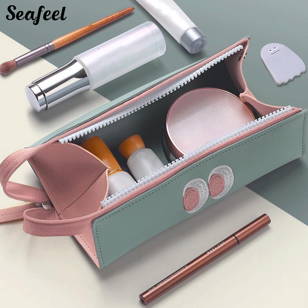 Túi Đựng Bút Bằng Da Sức Chứa Lớn Cho Nữ Sinh