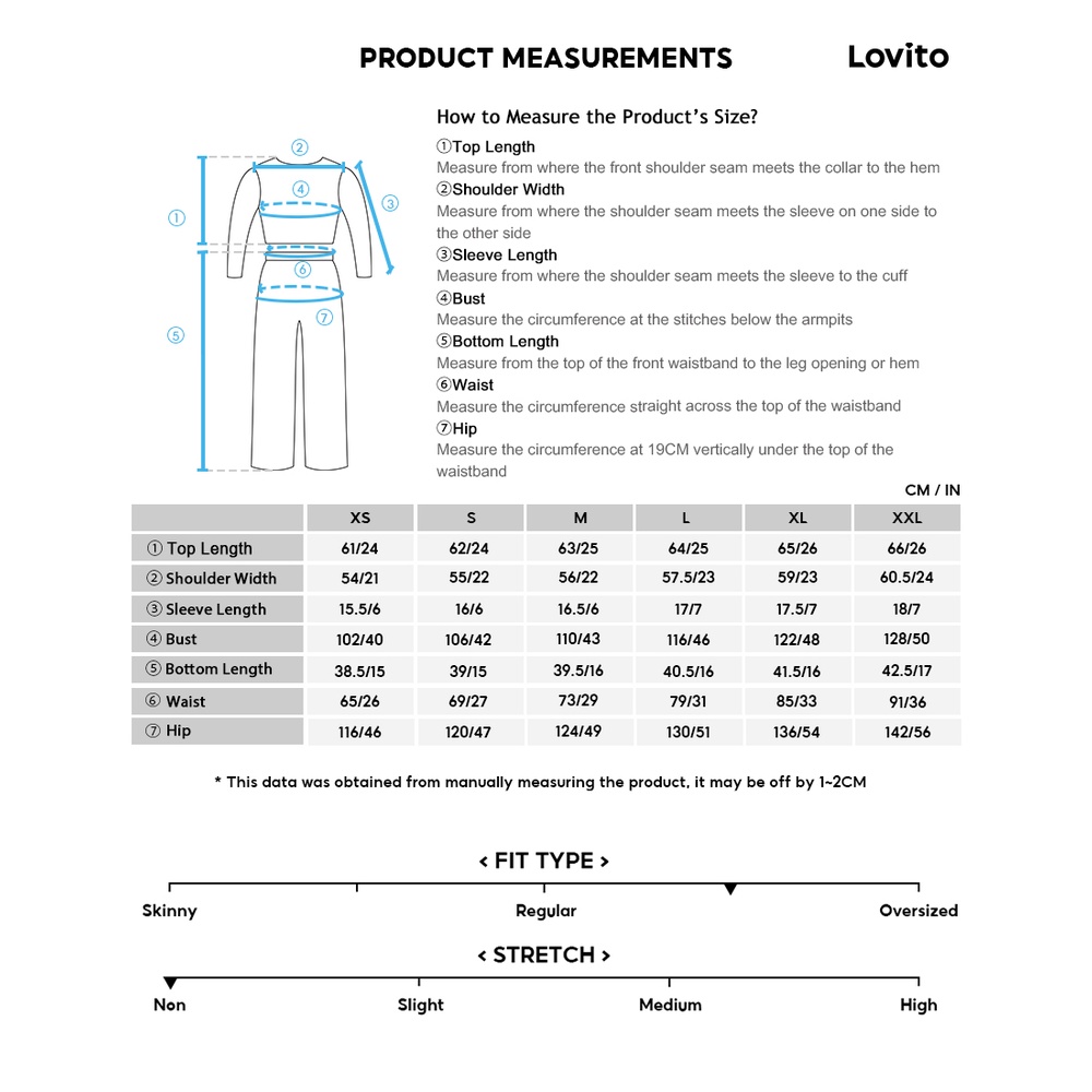 Set đồ Lovito với quần short màu trơn phối nút và áo ống cổ màu tương phản tay ngắn cho nữ L53AD051 (Áo/ Quần dài)