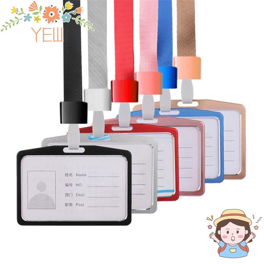 Vỏ Đựng Thẻ ID Bằng Kim Loại Nhiều Màu Tùy Chọn Tiện Dụng Ốp