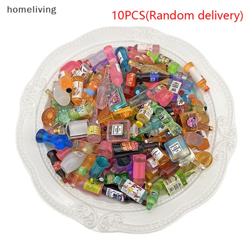 Set 10 Bình Hoa mini Trang Trí Nhà Búp Bê