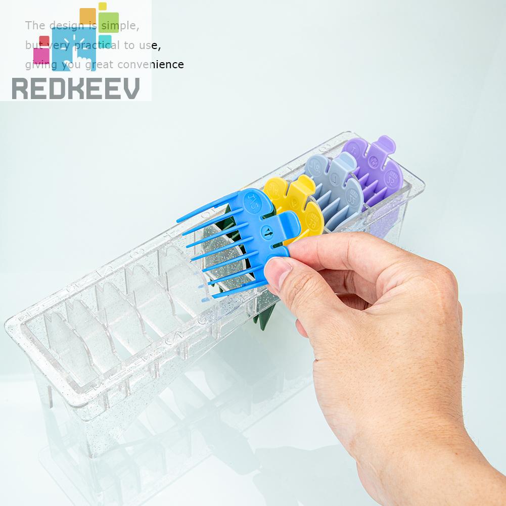 Hộp Đựng Lược Chải Tóc 10 Ngăn Bằng Nhựa Siêu Bền Tiện Dụng Cho Salon