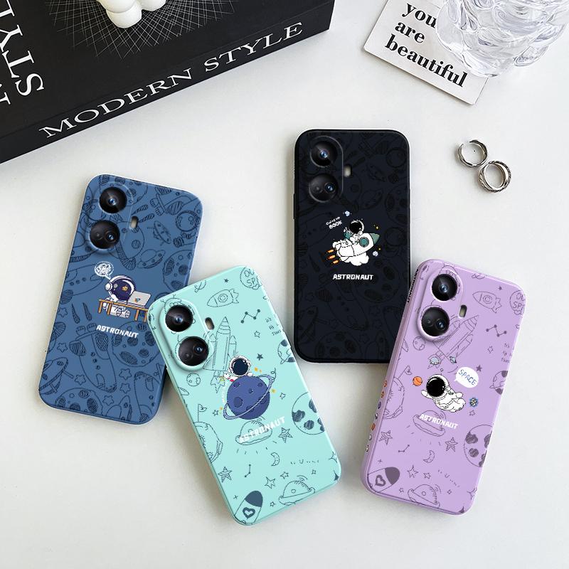 Ốp Lưng Realme 10 PRO PLUS Ốp Điện Thoại Silicon In Logo Nasa Cho Realme 10 Pro Plus 5G Realme 10 Pro + Realme C55 SSGS