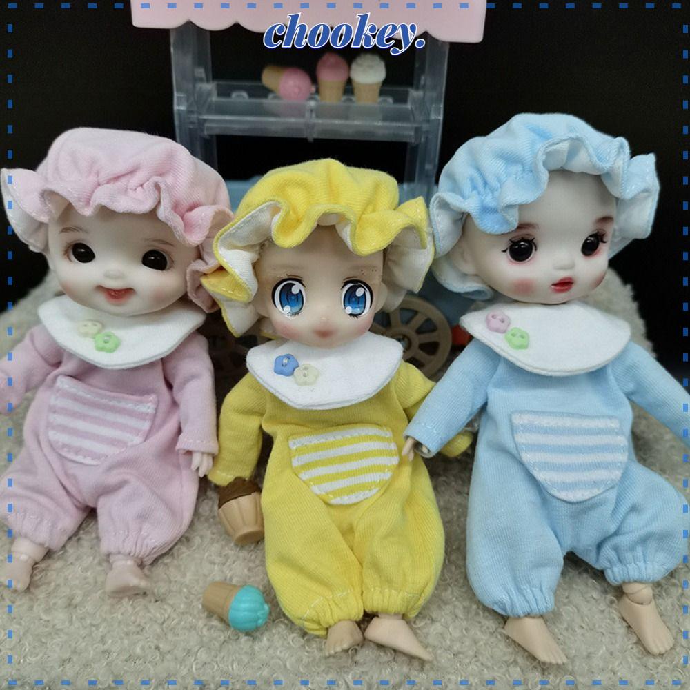 Bộ Quần Áo Ngủ Dễ Thương Dành Cho Búp Bê ob11 obitsu 11 1 / 12BJD