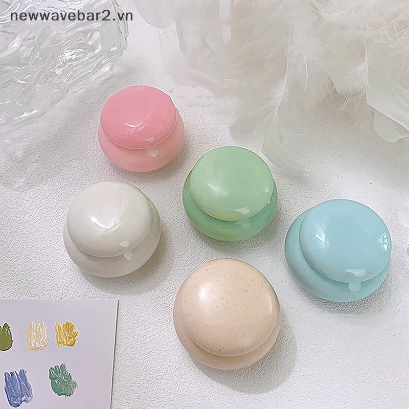 [Mới] Cốc Rửa Móng Tay Nghệ Thuật Bằng Sứ Có Nắp Đậy