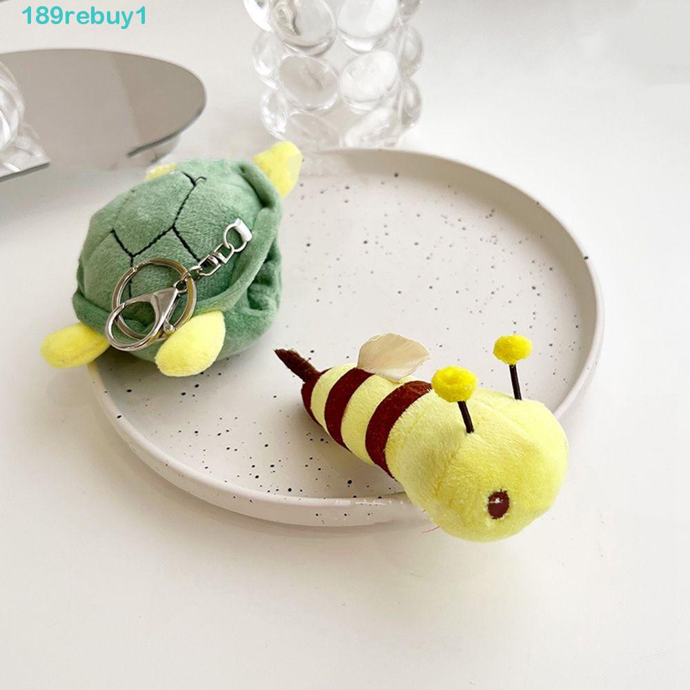 1 Móc Khóa Hình Rùa Nhồi Bông Bằng Cotton PP Dễ Thương Giá Đỡ