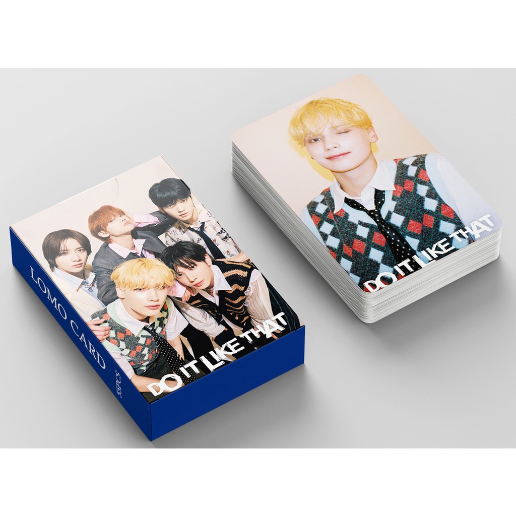55pcs/box TXT New Album Do It Like That PhotocardsTomorrow X Together Lomo Cards Kpop Postcards Collection Series LETAOTAO2023