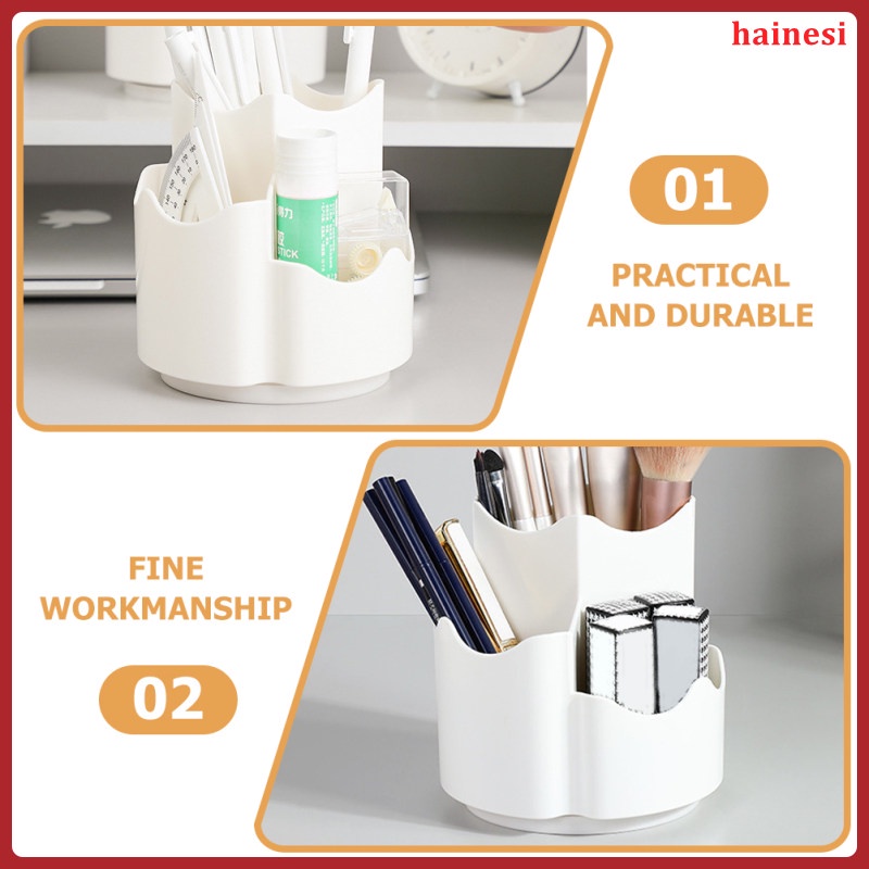 Set 2 Giá Đỡ Cọ Trang Điểm Bằng Nhựa Tiện Lợi