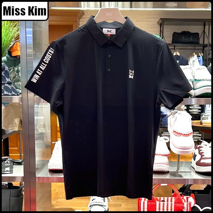 Waac golf jersey nam polo shirt mùa hè golf hàn quốc polo ngắn tay t-shirt