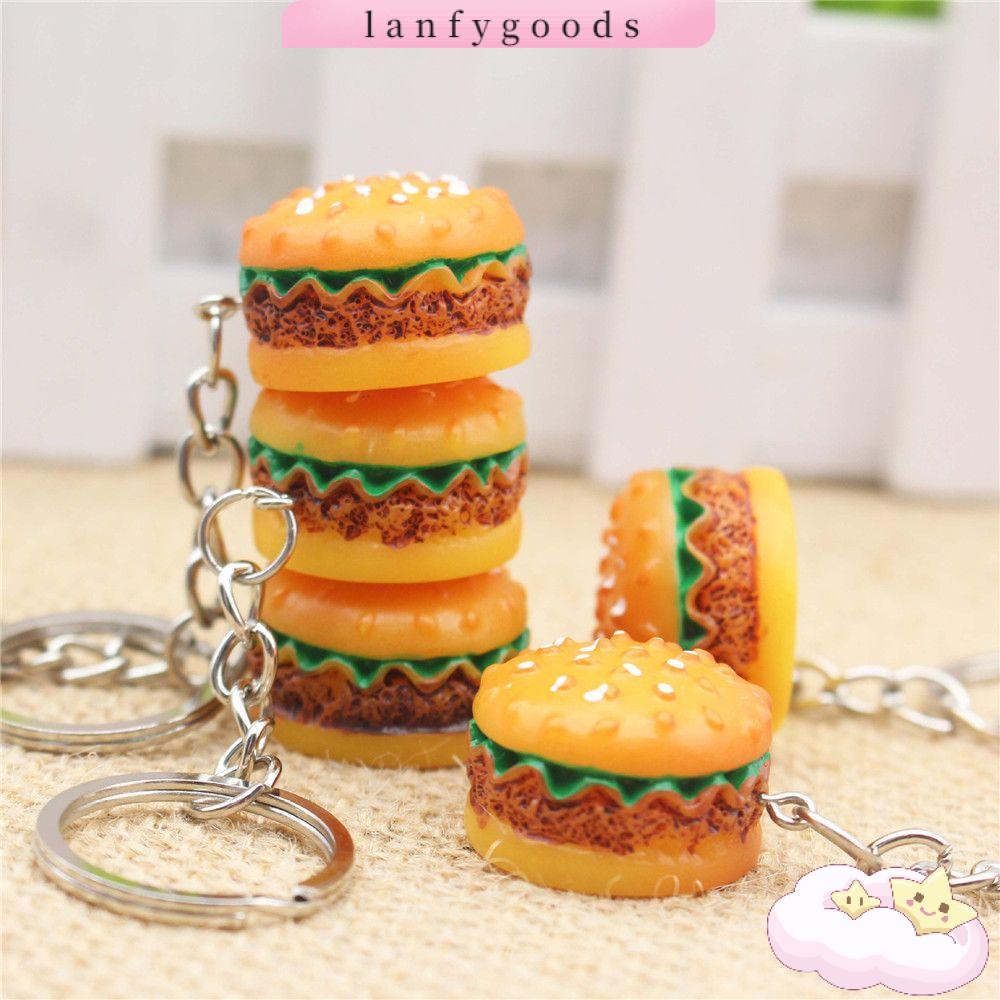Móc Khóa Hình Hamburger Ngộ Nghĩnh