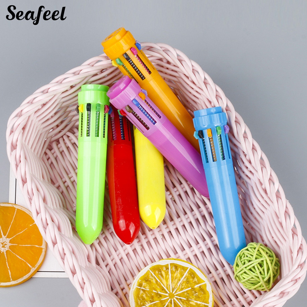 Set 2 Bút Bi Ngòi 0.5mm Dạng Nhấn Tiện Dụng Chất Lượng Cao
