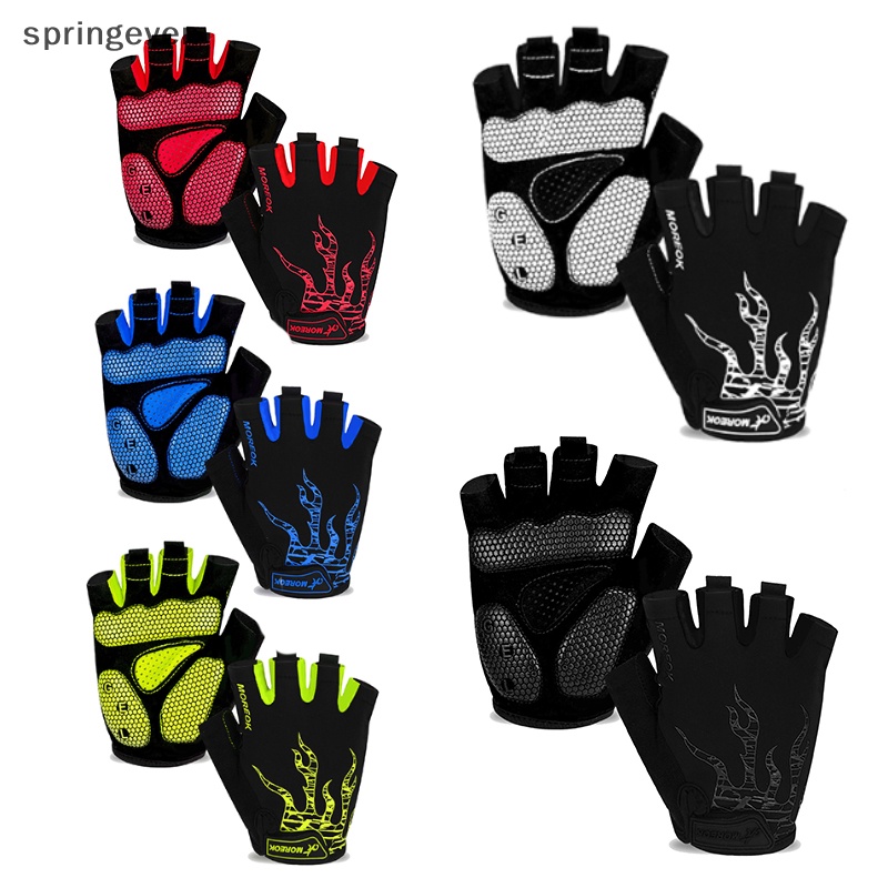 Găng Tay Gel Đệm 5MM Thoáng Khí Chống Trượt Tiện Dụng Khi Đạp Xe Leo Núi