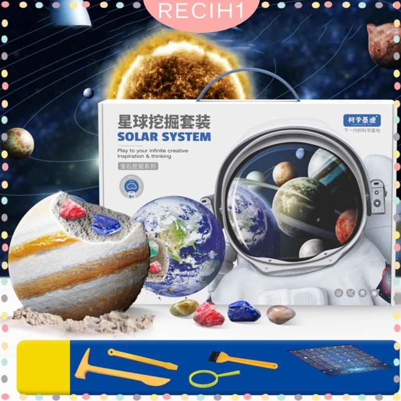 Bộ Đồ Chơi Đào Đá Quý Hệ Thống Năng Lượng Mặt Trời Dành Cho Thanh Thiếu Niên Và Trẻ Em Người Lớn