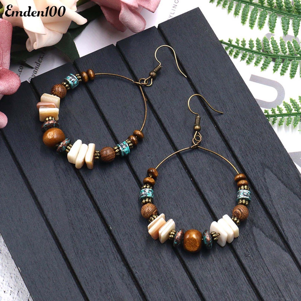 1 Đôi Khuyên Tai Nữ Phong Cách Retro Đáng Yêu