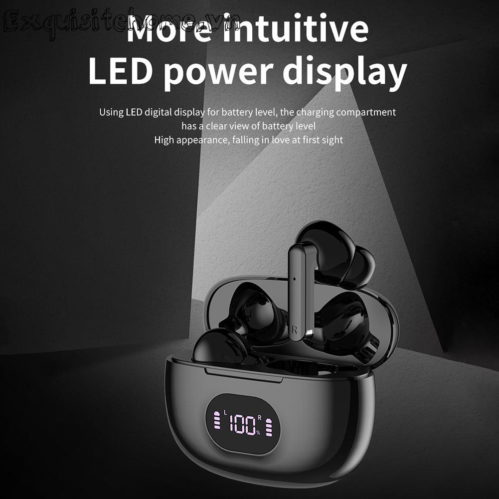 Tai Nghe TWS Bluetooth 5.3 Điều Khiển Cảm Ứng Màn Hình LED Kỹ Thuật Số