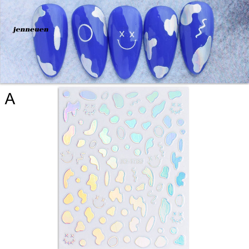 Miếng Dán Trang Trí Móng Tay Nghệ Thuật 3 Màu