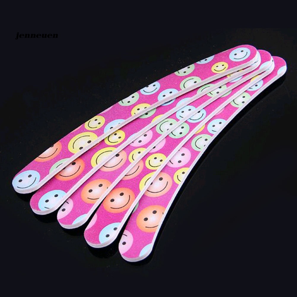 Bộ 5 Cây Dũa Móng Tay Dạng Khối Bằng Acrylic