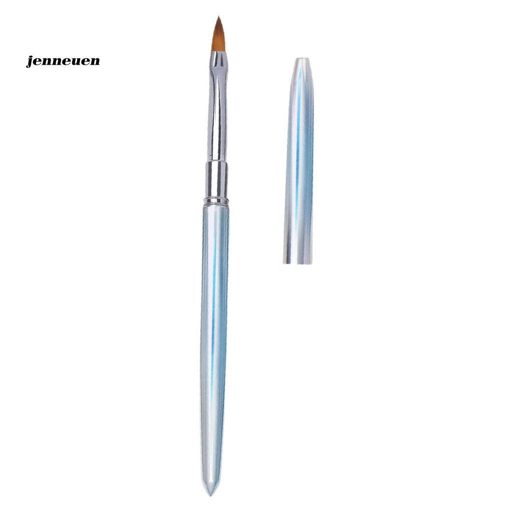 Cọ Vẽ Móng Nghệ Thuật Chuyên Nghiệp Với Tay Cầm Kim Loại