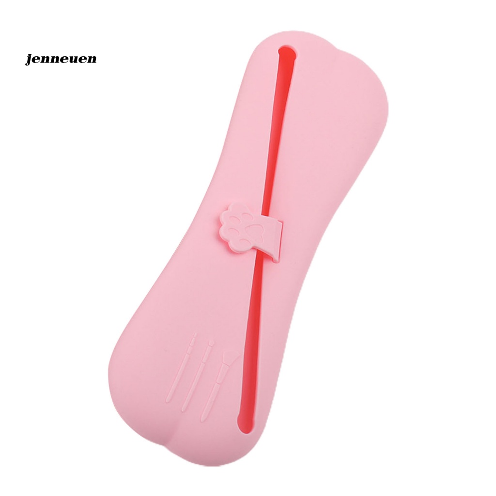 Túi Đựng Cọ Trang Điểm Bằng Silicon Chống Trượt Sức Chứa Lớn