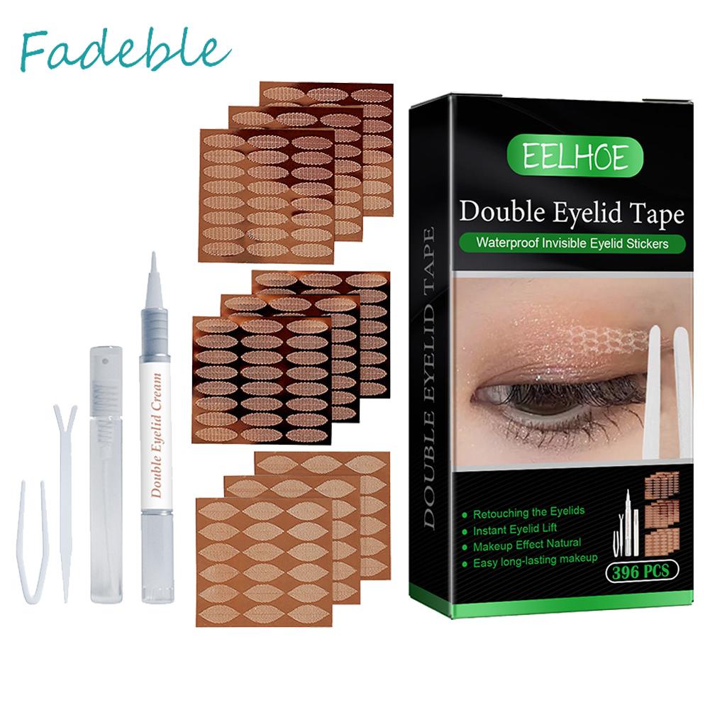 Bộ 396 Miếng Dán Kích Mí Với 3 Hình Dạng Khác Nhau