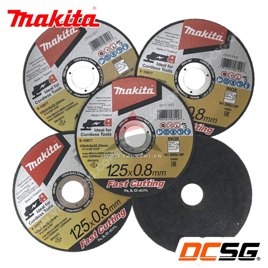 Đá cắt mỏng 100-125mm x 0.8mm Fast Cutting Makita  | DCSG