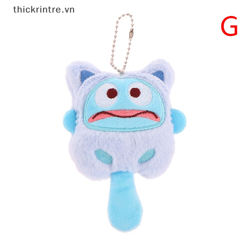 SANRIO Búp Bê Nhồi Bông Mềm Mại Hình Hello Kitty Trang Trí Ba Lô / Móc Khóa