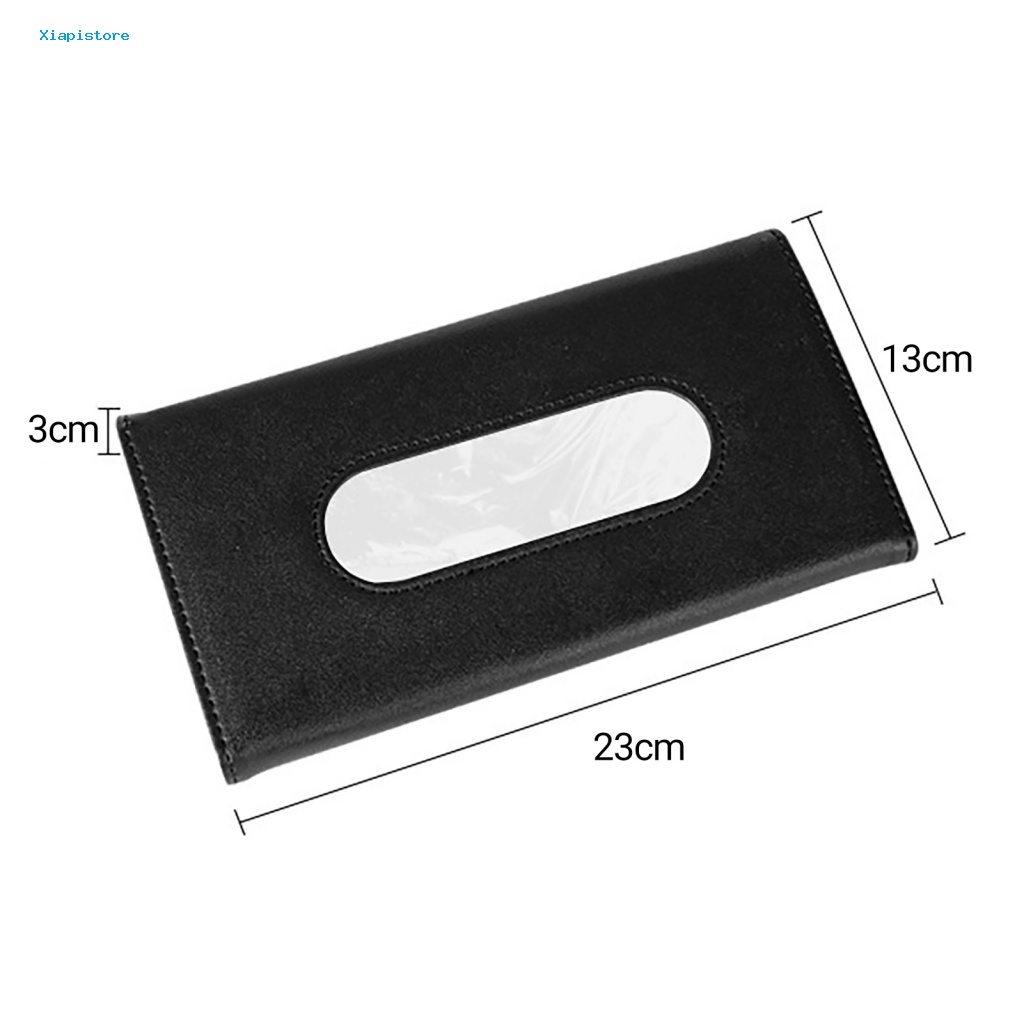 [Xiapistore] Giá Đỡ Khăn Giấy Xe Hơi Kết Cấu Mịn Nhẹ Chống Mài Mòn Tiện Lợi