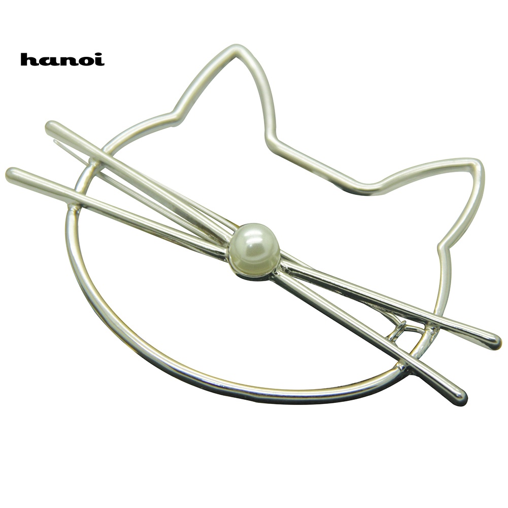 Kẹp Tóc Hình Chú Mèo Dễ Thương Cho Nữ