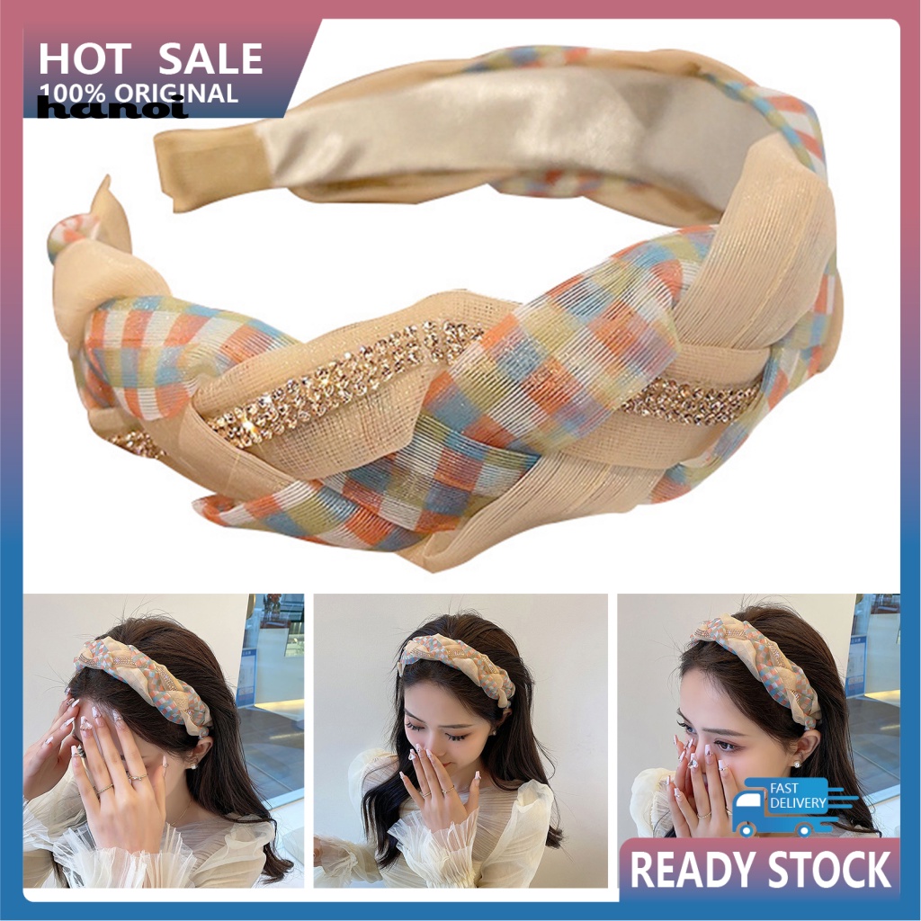 Băng Đô Đính Đá Lấp Lánh Thời Trang Hàn Quốc