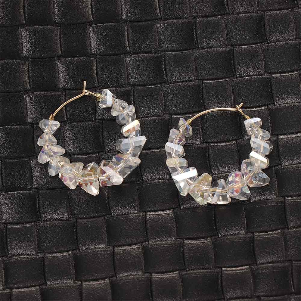 Dyruidoj1 Bông Tai Dạng Vòng Tròn acrylic Dành Cho Nữ