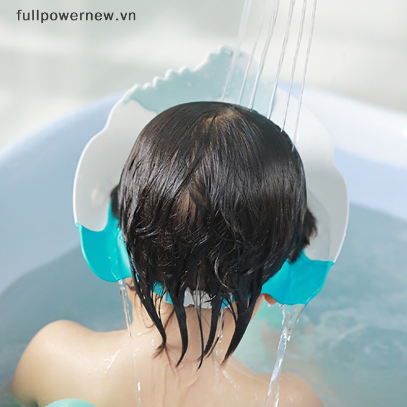 Toàn Bộ Mũ Gội Đầu Bảo Vệ Tai Chống Thấm Nước Hình Khủng Long Bằng Silicon Cho Bé vn